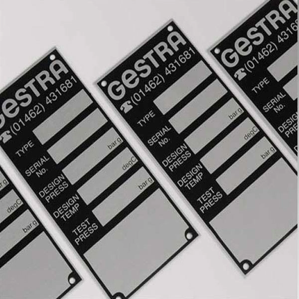 Serigrafi Metal Etiket